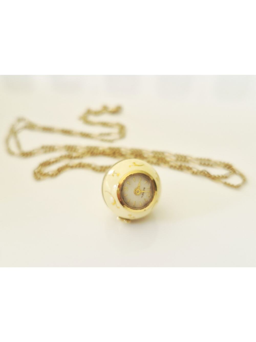 Vintage Sterling Silver Wind-up Borel Swiss Ball Orb Watch